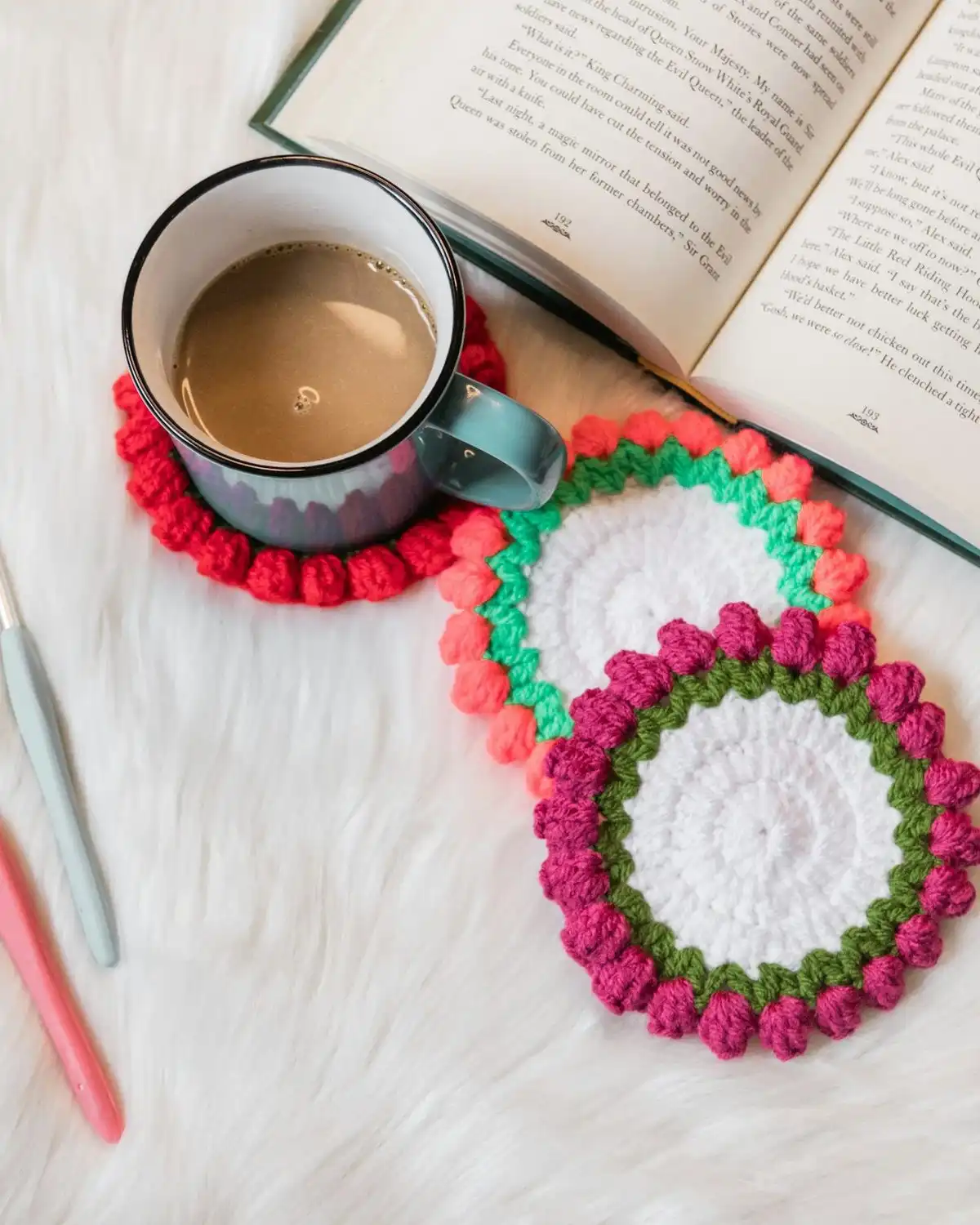 Crochet Coaster Set